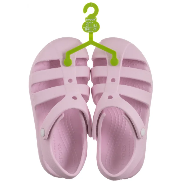 Sandałki Crocs Classic Fisherman K Pink Milk 210625-6ZW – zdjęcie 6