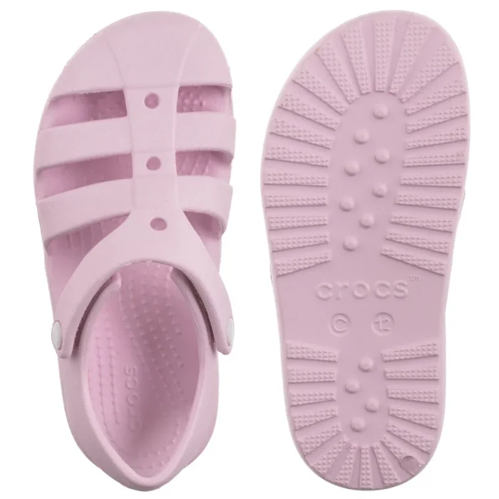 Sandałki Crocs Classic Fisherman K Pink Milk 210625-6ZW – zdjęcie 5