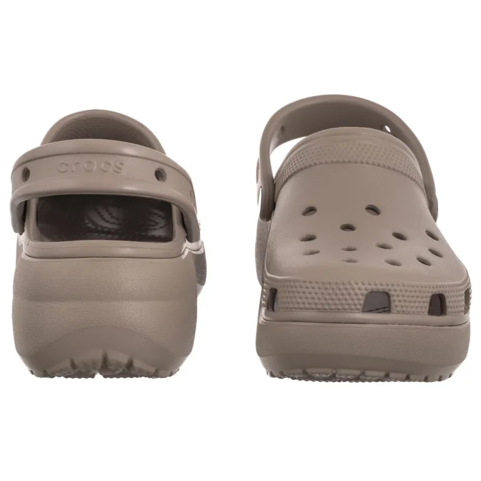 Klapki Crocs Classic Platform Clog W Taupe 206750-214 – zdjęcie 4
