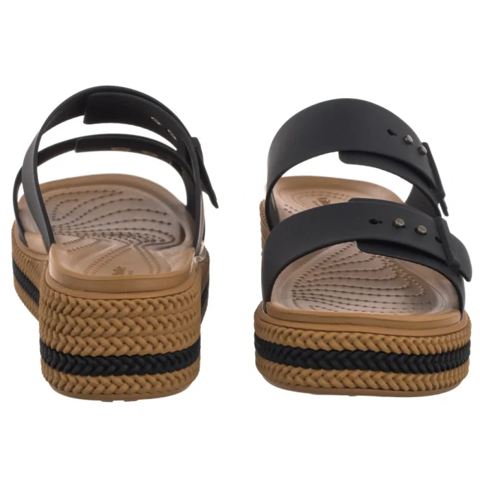 Klapki Crocs Brooklyn Woven Buckle Black 209978-001 – zdjęcie 4