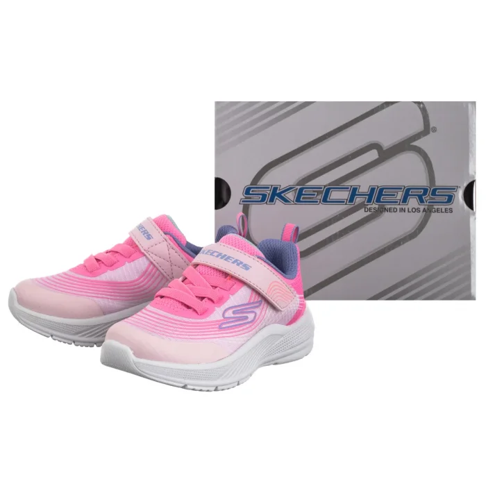Sneakersy Skechers Microspec Advance Light Pink/Lavender 303575N/LTPL – zdjęcie 6