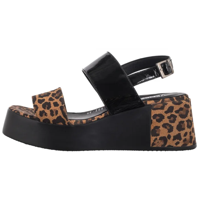 Sandały Venezia Brązowe L062PABBOBS033 – zdjęcie 2