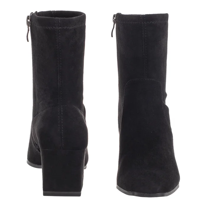 Botki Caprice Czarne 9-25354-41 044 Black Stretch Vegan – zdjęcie 4