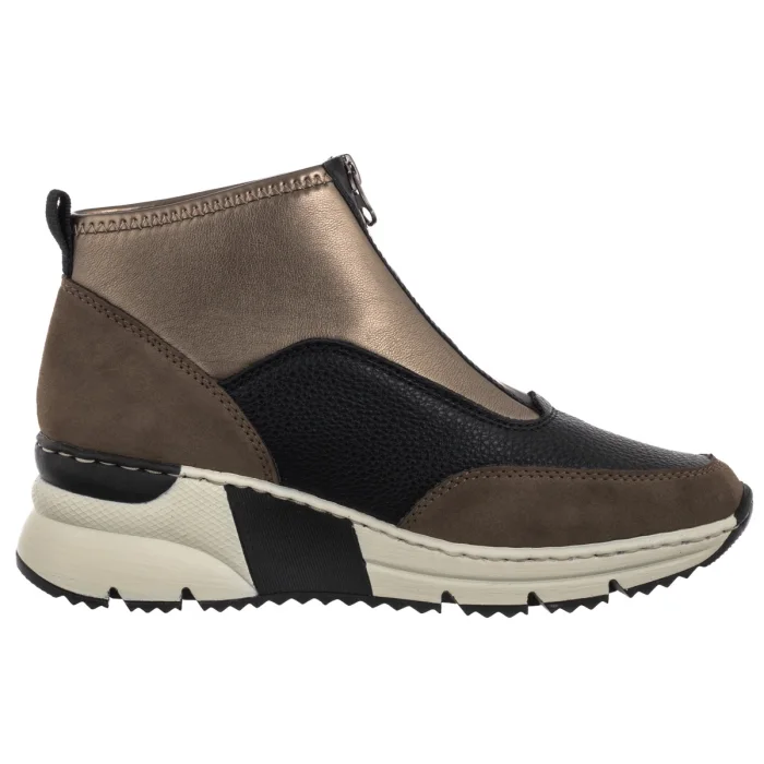 Botki Rieker Brązowe N6352-25 Brown – zdjęcie 3