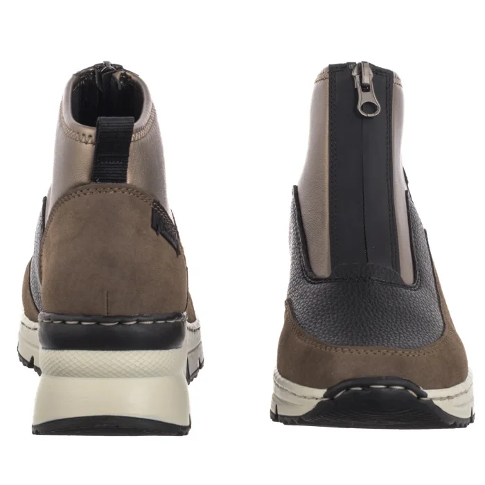 Botki Rieker Brązowe N6352-25 Brown – zdjęcie 4