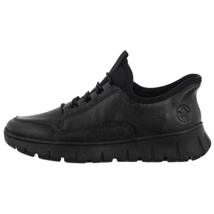 Półbuty Rieker Czarne N1357-00 Black – zdjęcie 2