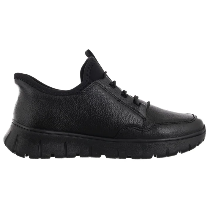 Półbuty Rieker Czarne N1357-00 Black – zdjęcie 3