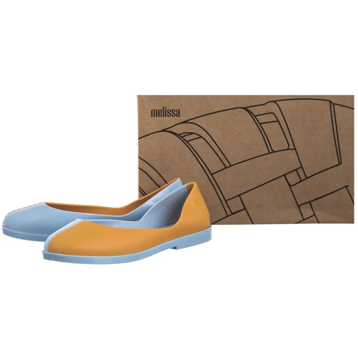 Baleriny Melissa Switch AD 36154/BK255 Blue/Beige – zdjęcie 6