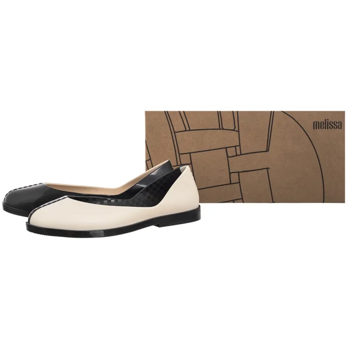 Baleriny Melissa Switch AD 36154/BK267 Black/Beige – zdjęcie 6