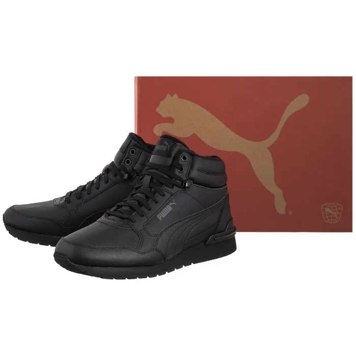 Buty Puma ST Runner v4 Mid Black - Gray 402893-01 – zdjęcie 6