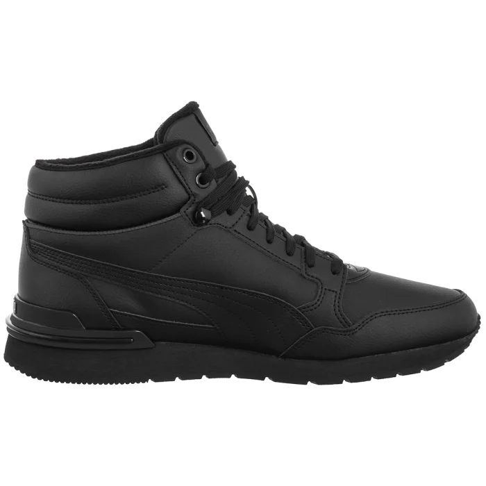 Buty Puma ST Runner v4 Mid Black - Gray 402893-01 – zdjęcie 3
