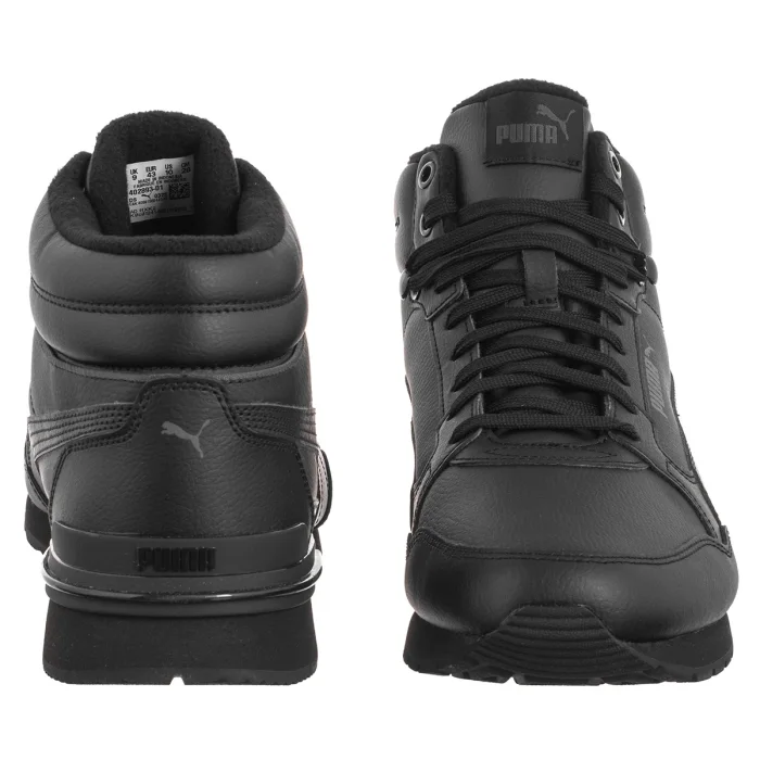 Buty Puma ST Runner v4 Mid Black - Gray 402893-01 – zdjęcie 4