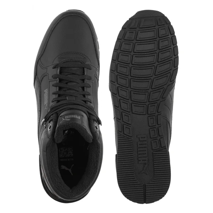 Buty Puma ST Runner v4 Mid Black - Gray 402893-01 – zdjęcie 5