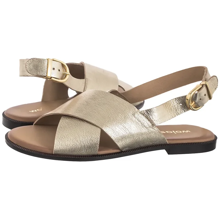 Sandały Wojas Złote 76071-58 – zdjęcie 1