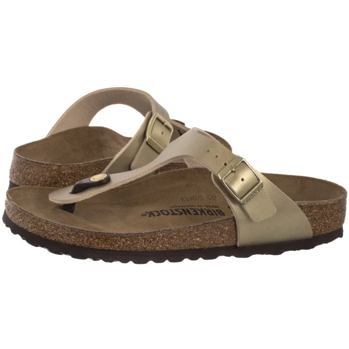 Japonki Birkenstock Gizeh BS Gold 1016109 – zdjęcie 1