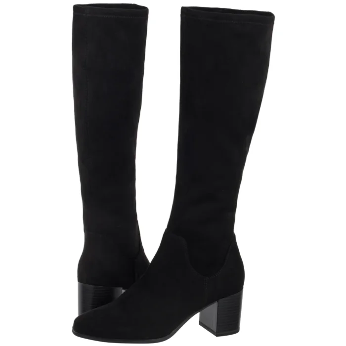 Kozaki Caprice Czarne 9-25503-45 044 Black Stretch Vegan – zdjęcie 1