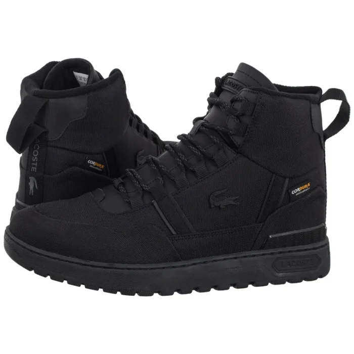Buty Lacoste T-Clip Wntr Mid 224 1 SMA Blk/Blk 748SMA0040.02H – zdjęcie 1
