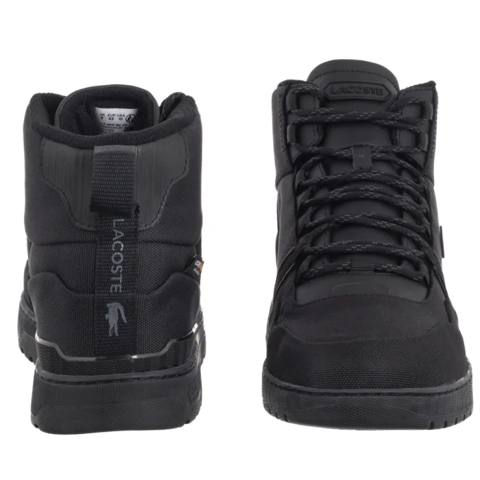 Buty Lacoste T-Clip Wntr Mid 224 1 SMA Blk/Blk 748SMA0040.02H – zdjęcie 4