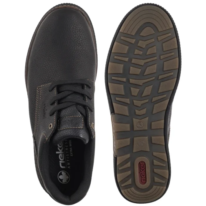 Półbuty Rieker Czarne B3313-00 Black – zdjęcie 5