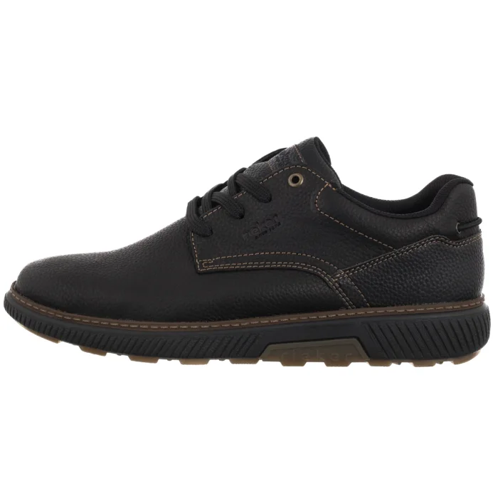 Półbuty Rieker Czarne B3313-00 Black – zdjęcie 2