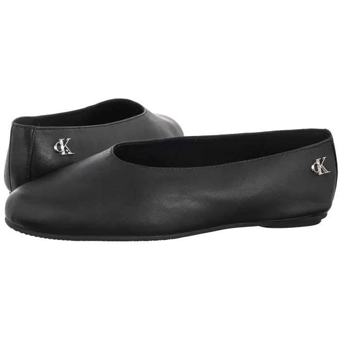 Baleriny Calvin Klein Round Ballerina Lth Hardware Black HW0HW02810 BEH – zdjęcie 1