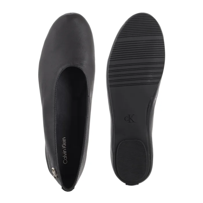 Baleriny Calvin Klein Round Ballerina Lth Hardware Black HW0HW02810 BEH – zdjęcie 5