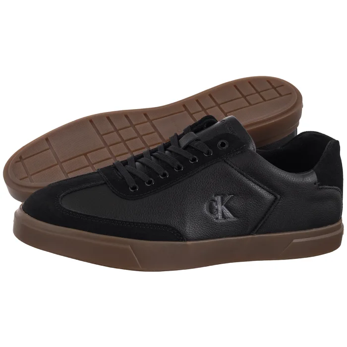 Półbuty Calvin Klein Low Pro Cups Lth Mix Mg Black HW0HW02825 BEH – zdjęcie 1