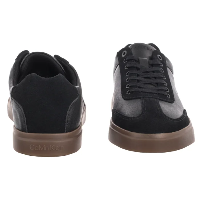 Półbuty Calvin Klein Low Pro Cups Lth Mix Mg Black HW0HW02825 BEH – zdjęcie 4