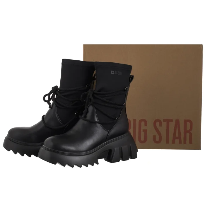 Botki Big Star Czarne MM274590 – zdjęcie 6