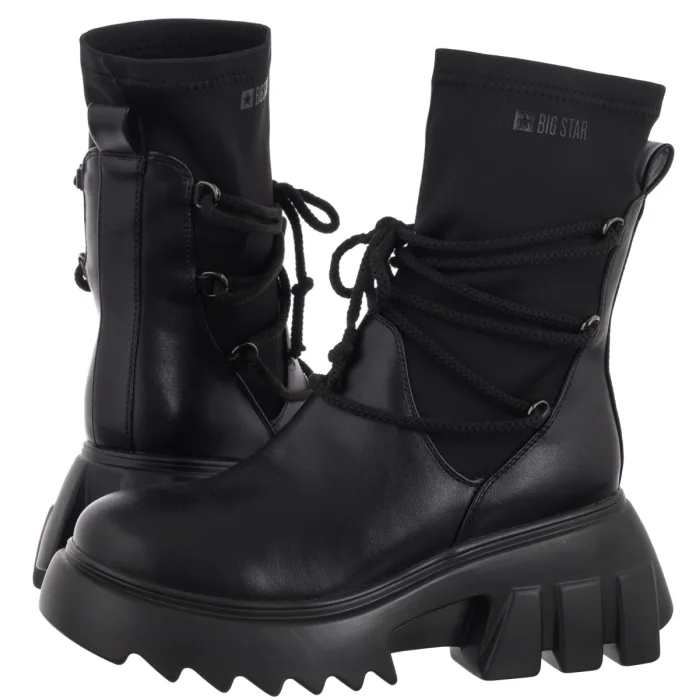 Botki Big Star Czarne MM274590 – zdjęcie 1