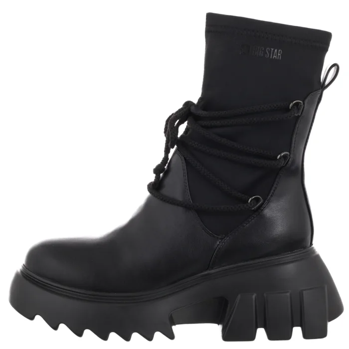 Botki Big Star Czarne MM274590 – zdjęcie 2