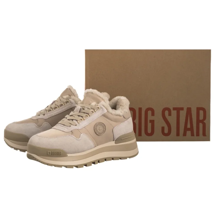 Sneakersy Big Star Beżowe OO274A214 – zdjęcie 6