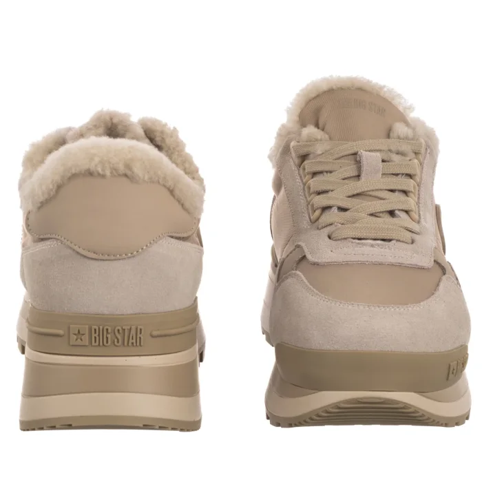 Sneakersy Big Star Beżowe OO274A214 – zdjęcie 4