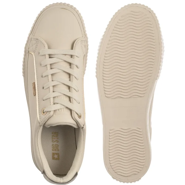 Półbuty Big Star Beżowe SS274027 – zdjęcie 5