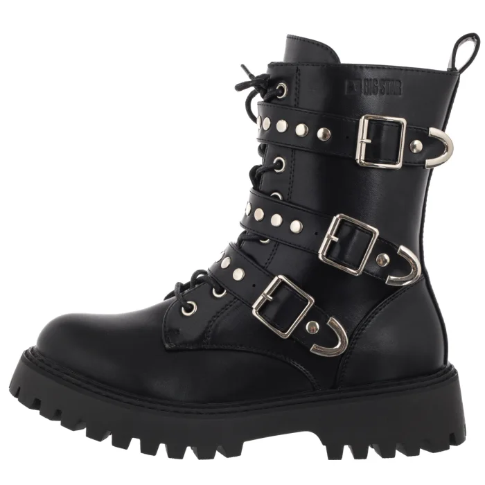 Workery Big Star Czarne OO274707 – zdjęcie 2