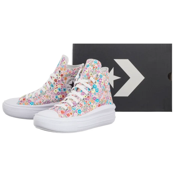 Trampki Converse CTAS Move Hi White/Cactus Bud A14968C – zdjęcie 6