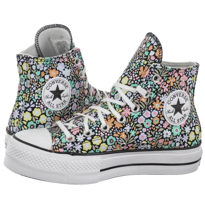 Trampki Converse CTAS Lift Hi Black/White/Pale Surplus A15009C – zdjęcie 1