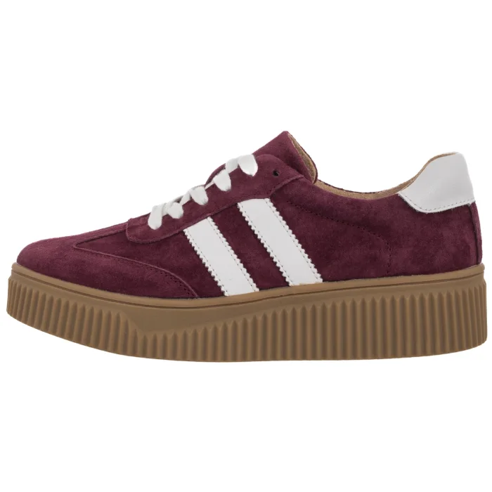 Sneakersy Filippo Bordowe DP6776/25 BG – zdjęcie 2