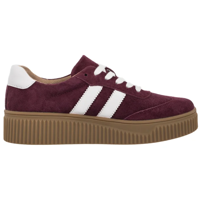 Sneakersy Filippo Bordowe DP6776/25 BG – zdjęcie 3