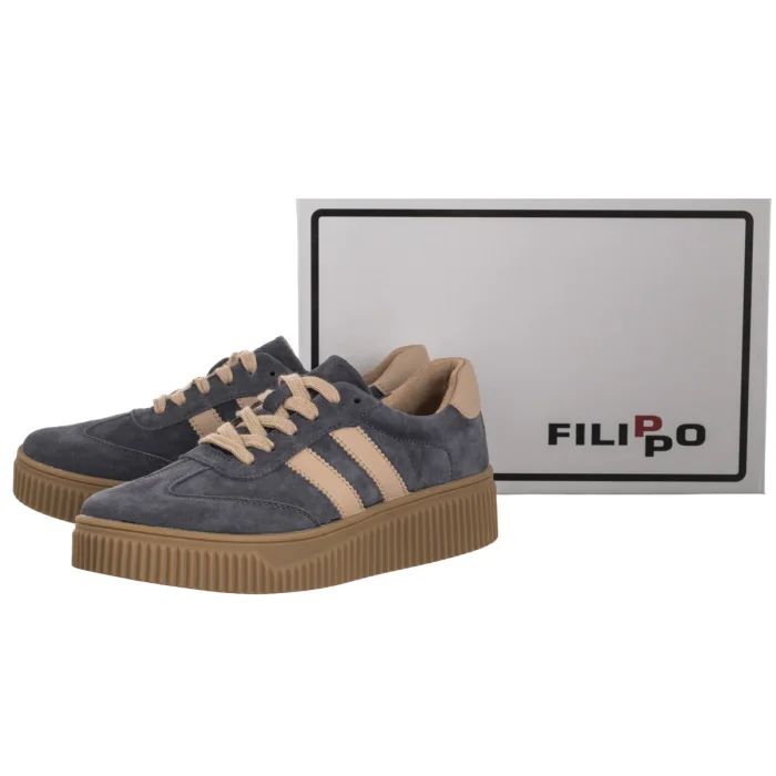 Sneakersy Filippo Szare DP6776/25 GR BE – zdjęcie 6