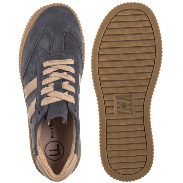 Sneakersy Filippo Szare DP6776/25 GR BE – zdjęcie 5