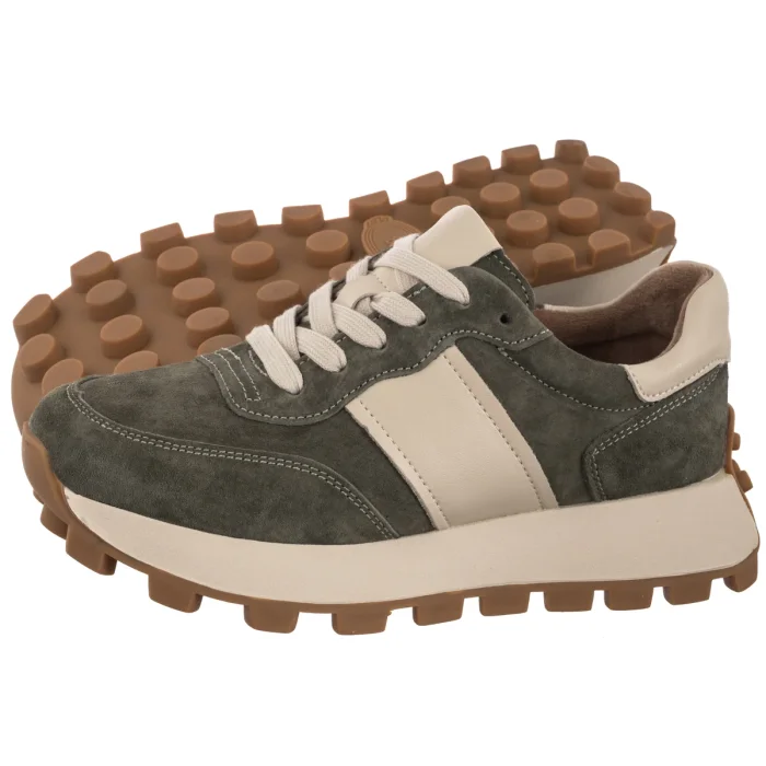 Sneakersy Filippo Khaki DP7112/25 KH – zdjęcie 1