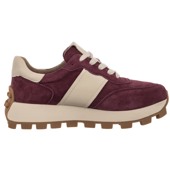 Sneakersy Filippo Bordowe DP7112/25 BG – zdjęcie 3