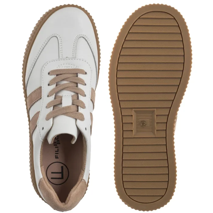 Sneakersy Filippo Białe DP6776/26 WH BE – zdjęcie 5