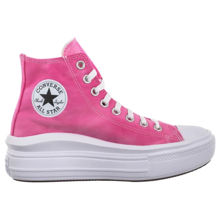 Trampki Converse CTAS Move Hi White/Chaos Fuchsia A11817C – zdjęcie 3