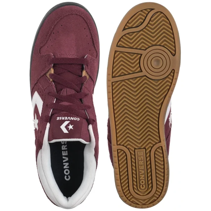 Sneakersy Converse CL98 OX Deep Bordeaux/White/Gum A15607C – zdjęcie 5