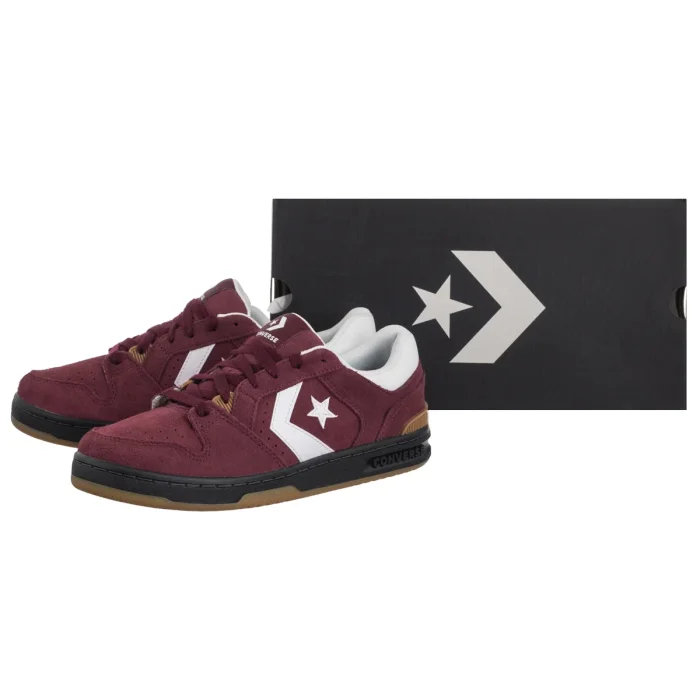 Sneakersy Converse CL98 OX Deep Bordeaux/White/Gum A15607C – zdjęcie 6