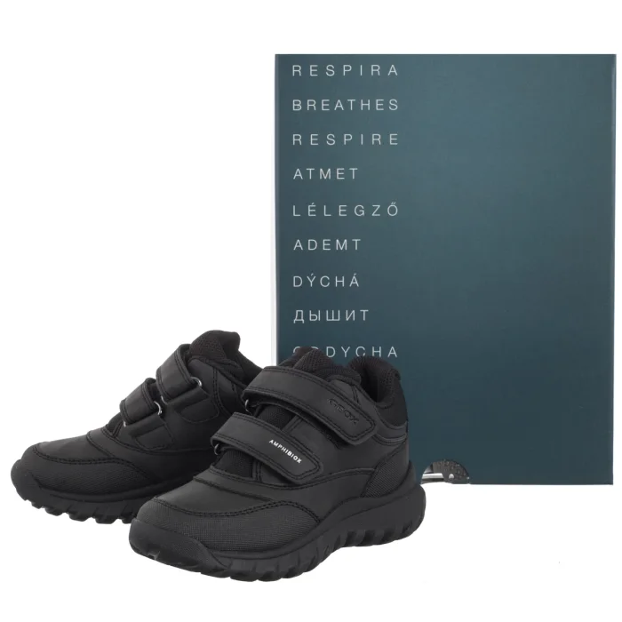 Trzewiki Geox J Symbyos B Abx B Black J46L0B 0MEFU  C9999 – zdjęcie 6