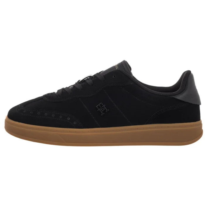 Sneakersy Tommy Hilfiger TH Heritage Sneaker Black FW0FW08822 BDS – zdjęcie 3