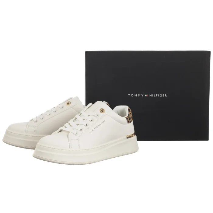 Sneakersy Tommy Hilfiger Low Cut Lace-Up Sneaker T3A9-33986-1842 A472 Off White/Beige – zdjęcie 6